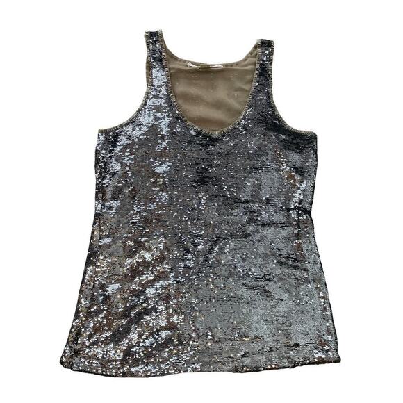 Boston Proper sequin tank. Size 6 - Picture 2 of 5